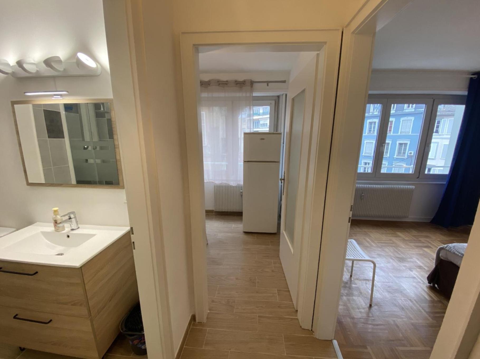Appartement Gare Strasbourg Avec Parking Экстерьер фото